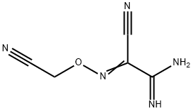 Ethanimidamide,  2-cyano-2-[(cyanomethoxy)imino]- 结构式