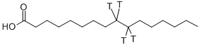 PALMITIC ACID, [9,10-3H(N)] 结构式