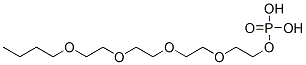 3,6,9,12-Tetraoxahexadecan-1-ol, phosphate 结构式