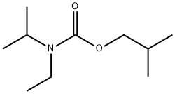 Carbamic  acid,  ethyl(1-methylethyl)-,  2-methylpropyl  ester  (9CI) 结构式