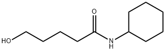 N-环己基-5-羟基戊酰胺 结构式