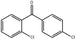 2,4'-二氯二苯甲酮 结构式