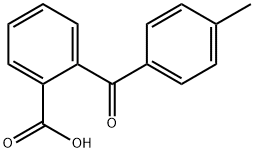 2-(对甲苯甲酰基)苯甲酸 结构式