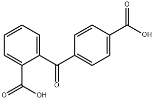苯甲酮-2,4'-二碳酸单水合物 结构式