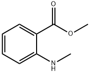 甲基邻氨基苯甲酸甲酯 结构式