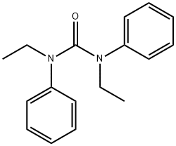 N,N'-二乙基二苯脲 结构式