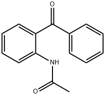 2'-苯甲酸乙酰苯胺 结构式