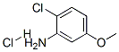 2-氯-5-甲氧基苯胺盐酸盐 结构式