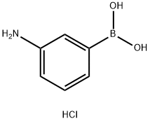 3-氨基苯硼酸盐酸盐 结构式