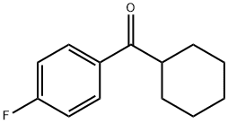 环己基(4-氟苯基)甲酮 结构式