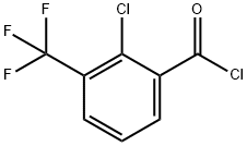 5-氯-2-三氟甲基苯甲酰氯 结构式