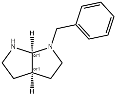 (3AS,6AR)-1-BENZYLOCTAHYDROPYRROLO[2,3-B]PYRROLE 结构式