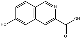 3-Isoquinolinecarboxylicacid,6-hydroxy-(9CI) 结构式