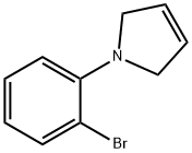 1-(2-BROMO-PHENYL)-2,5-DIHYDRO-1H-PYRROLE 结构式