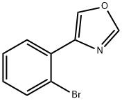 4-(2-溴苯基)恶唑 结构式