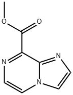咪唑并[1,2-A]吡嗪-8-羧酸甲酯 结构式