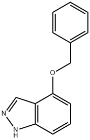 4-苄氧基-1H-吲唑 结构式