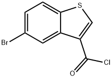 5-溴苯并[B]噻吩-3-羰酰氯 结构式