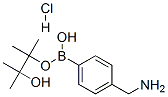 4-氨甲基苯基硼酸频哪醇酯盐酸盐 结构式