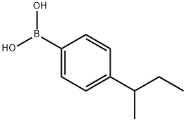 4-SEC-丁基苯基硼酸 结构式