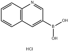 喹啉-3-硼酸盐酸盐 结构式