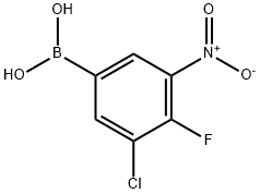 (3-Chloro-4-fluoro-5-nitrophenyl)boronic acid