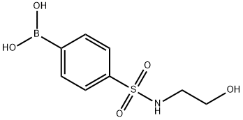 (4-(N-(2-Hydroxyethyl)sulfamoyl)phenyl)boronicacid