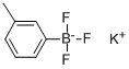(3-甲基苯基)三氟硼酸钾 结构式