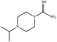 1-Piperazinecarboximidamide,4-(1-methylethyl)-(9CI) 结构式