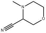 4-甲基吗啉-3-甲腈 结构式