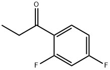 2,4-二氟苯丙酮 结构式