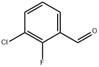 3-氯-2-氟苯甲醛 结构式