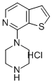 8-异喹啉甲胺二盐酸盐 结构式