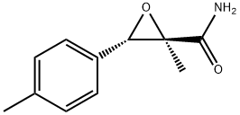 (2R,3S)-2-METHYL-3-P-TOLYLOXIRANE-2-CARBOXAMIDE 结构式