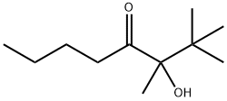 3-Hydroxy-2,2,3-trimethyloctan-4-one 结构式