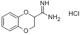 2,3-DIHYDRO-1,4-BENZODIOXINE-2-CARBOXIMIDAMIDE HYDROCHLORIDE 结构式