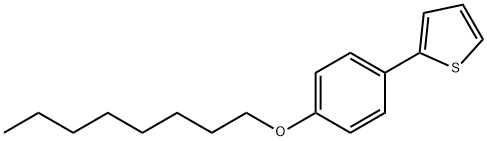 2-(4-(辛氧基)苯基)噻吩 结构式