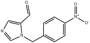 3-(4-NITRO-BENZYL)-3H-IMIDAZOLE-4-CARBALDEHYDE 结构式