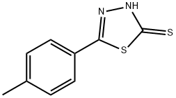 5-BENZYL-1,3,4-THIADIAZOLE-2-THIOL 结构式