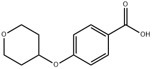 4-(4-四氢吡喃氧基)苯甲酸 结构式