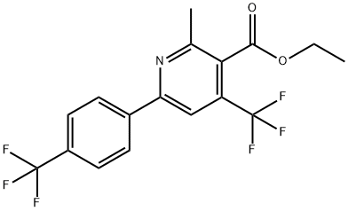 6-三氟甲基烟酸乙酯 结构式