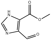 5-醛基咪唑-4-甲酸甲酯 结构式