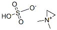 1,1-dimethylaziridinium hydrogen sulphate 结构式