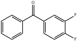 3,4-二氟二苯酮 结构式