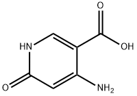 4-氨基-6-羟基烟酸 结构式