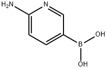 6-氨基吡啶硼酸 结构式