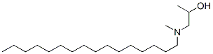 1-(hexadecylmethylamino)propan-2-ol 结构式