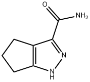 1,4,5,6-四氢环戊基[C]吡唑-3-甲酰胺 结构式