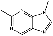 9H-Purine, 2,9-dimethyl- (9CI) 结构式