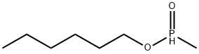 hexyl methylphosphinate 结构式